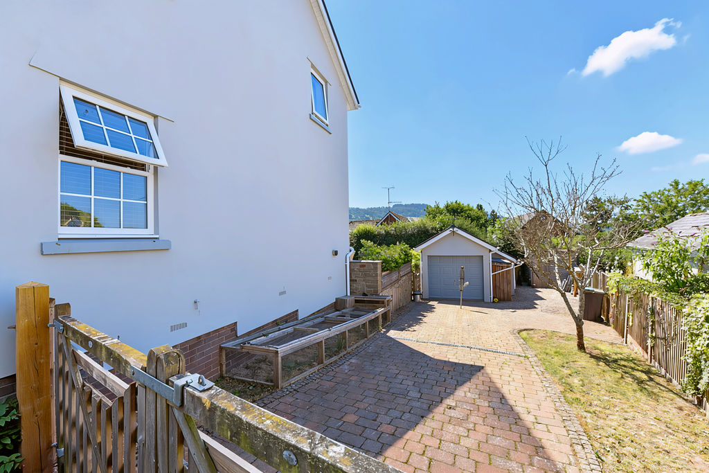 Driveway and Garage- click for photo gallery